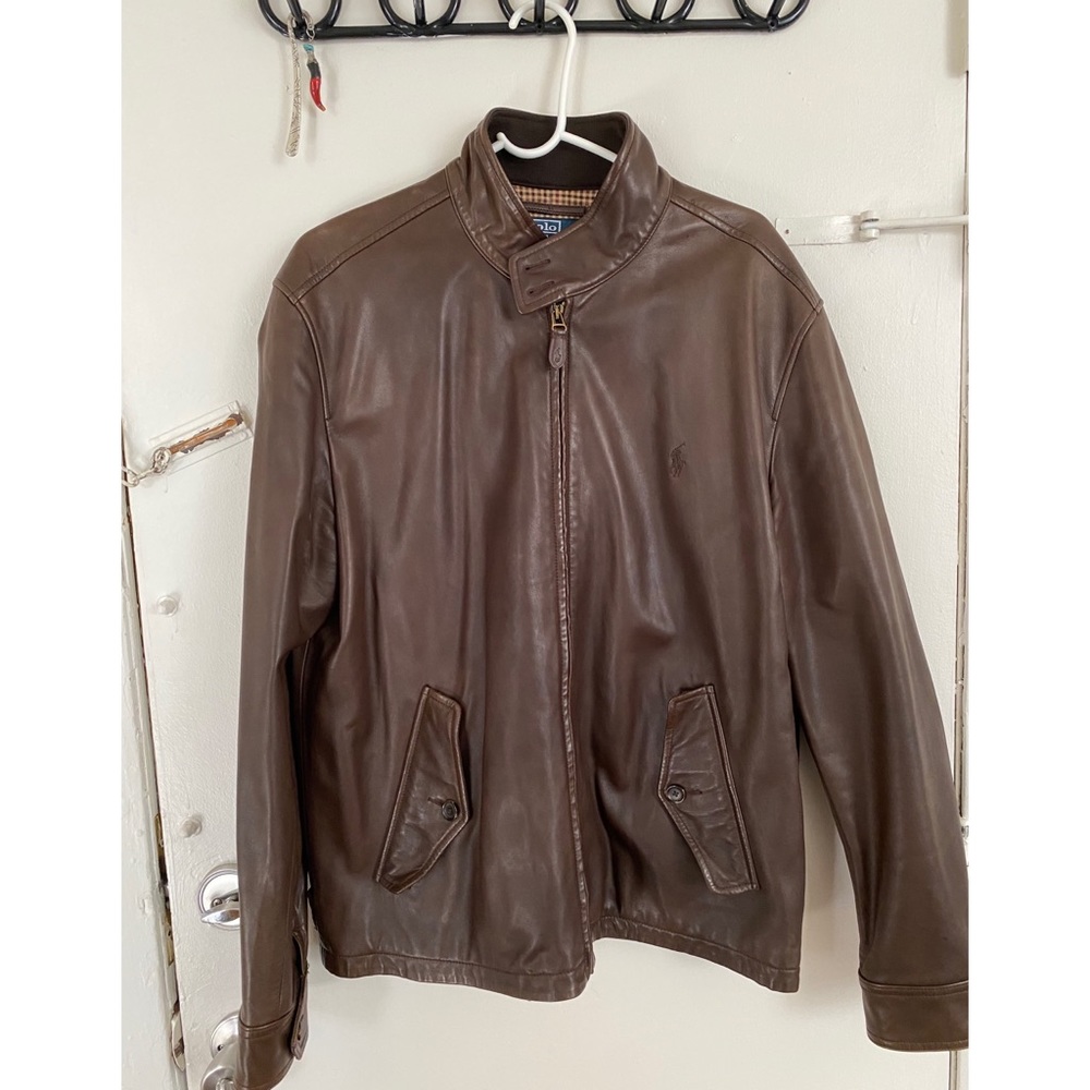 Polo Ralph Lauren leather jacket